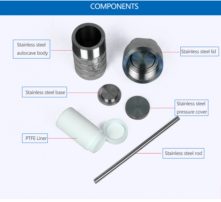  0Cr18Ni9Ti Hydrothermal Synthesis Reaction Kettle