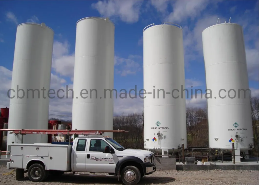 10m3 Cbmtech Steel Oxygen Cylinders with Open Caps