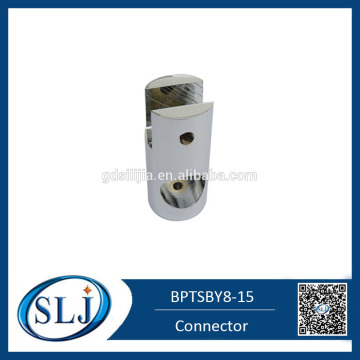 Bathroom hardware glass support tube connector BPTXBY08