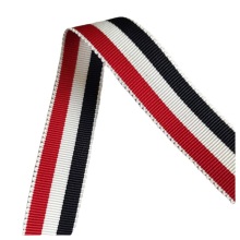 Sublimation Print Satin Grosgrain Ribbon Rolls - Tricolor Packing Bows