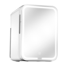 10L Portable Mini Cosmetics Refrigerator with Heating and Cooling Function, Including a Makeup Mirror