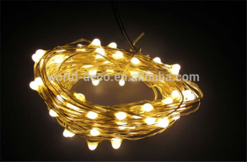 micro mini led lights / micro led fairy light / 4.5V battery operated copper wire string lights