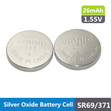 SR69 371F silver oxide button cell