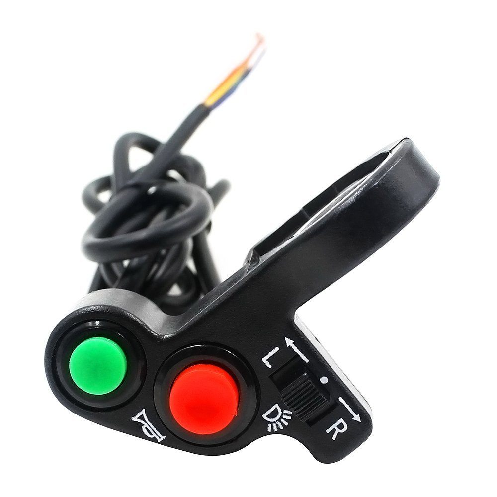 E-Bro 7/8" Multi-function Motorcycle Offroad Horn Turn Signal On/Off Light Switch
