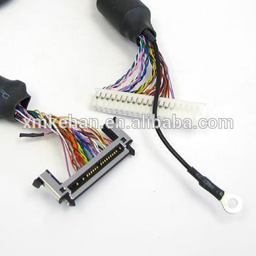 ODM OEM ISO9001 20 pin lcd panel lvds extension cable assembly