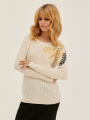 Sweater Pullover O-Neck Regular yang selesa