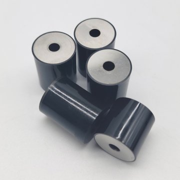 High quality shock absorption material durable black pu rubber feet damper bumper with steel cover