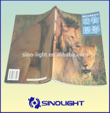Cheap softcover children book printers animals book artpaper gloss lamination book