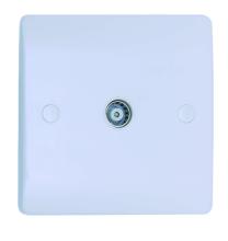1 Gang TV/Coaxial Socket Isolated