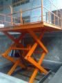 Eenvoudige hek lift platform