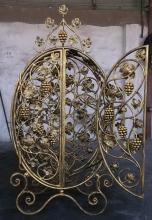 color custom cast iron doors