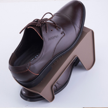 Plastic storage shoe holder