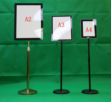 Hospital guide cards, KFC Booking light box Standing led Light Box