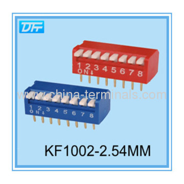 Piano Type 2.54mm Dip Switch 