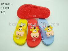 colorful cute kids slipper cheap kids slipper fashion EVA slipper made in China