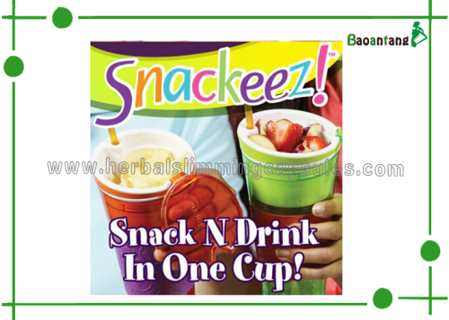 Snackeez 2-in-1 Snack & Drink Cups