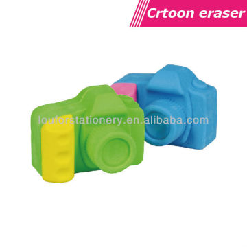 3D cute camera shaped erasers fun eraser