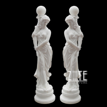 Popular Designs marble lamp statue