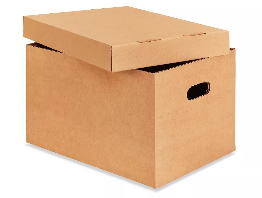 Stackable File Storage Box with Lid