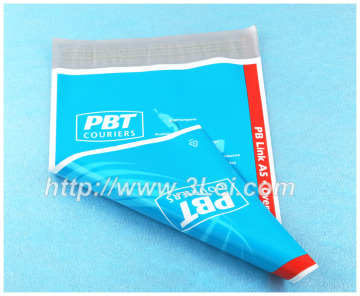 Security bag with tamper evident tape