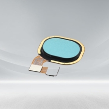 Back of capacitive mobile phone fingerprint module