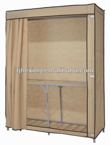 assemble fabric wardrobe storage wardrobe clothes wardrobe