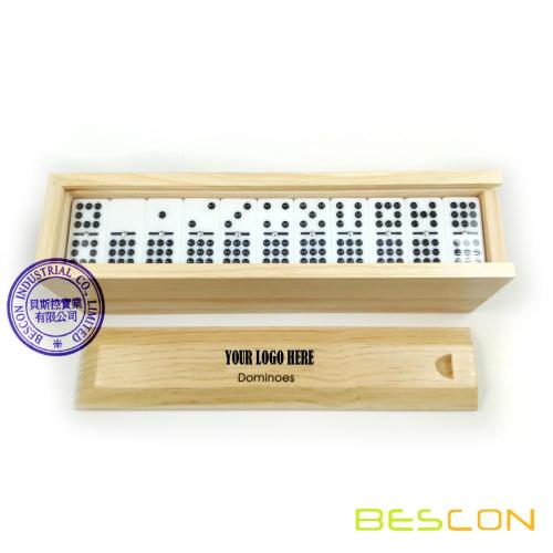 Tournament Two Tone double nine dominoes