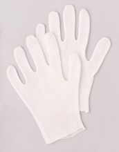 White Cotton Gloves for Eczema