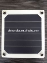 light weight 5v solar charger cell phone for camping out doot use