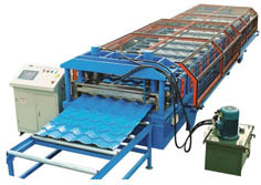 Glazed/Color Tile Roll Forming Machine Production Lines