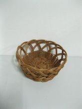 Decorative Stackable Poly Rattan Basket / Bread Basket Baskets For Storage