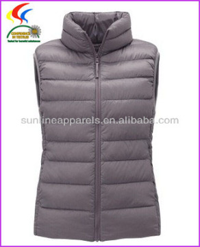2014 new design light weight down vest