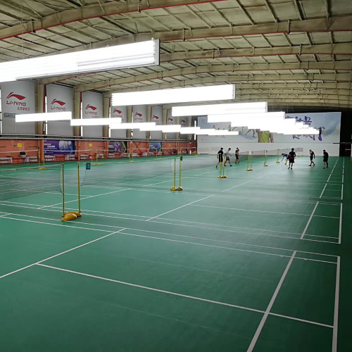 Tapis de sol pour terrain de badminton en PVC