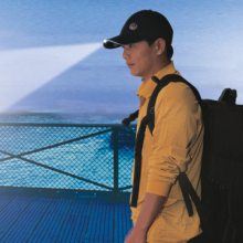 Camping Supplies, Cap with LED Light, Spot Light, for Camp and Outdoor