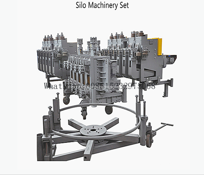 Galvanized iron spiral grain silo machine silo