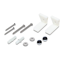 Wall Hung Bidet Fixing Kit with Side Fixing Screws