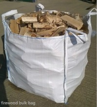 firewood bulk plastic bag