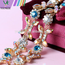 Bling Bling Fashion latest Fancy Rhinestone Cup Chian For Garments,bags,shoes decorations YSC03