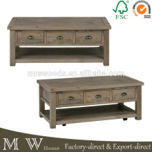 reclaimed wood cocktail table, rustic vintage living room wood cocktail table, wood cocktail table