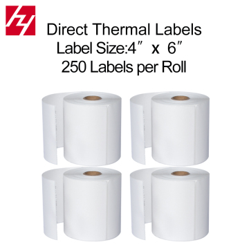 Zebra Direct Thermal Transfer Label Sticker