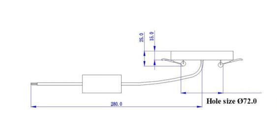 2 x 4 led panel light