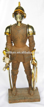 polystone ancient warrior,resin solider figurines