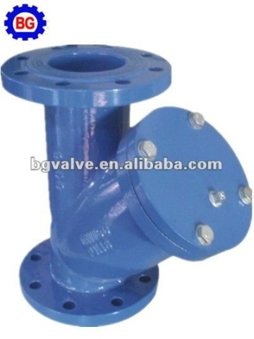 Y strainer flange Connection