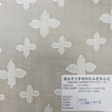 Chiffon patterned fabric Elegant Patterned Chiffon Fabric for Fashion Clothing fabrics from Japan and South Korea