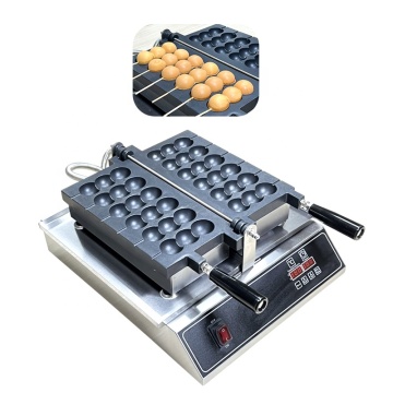Commercial Electric Belgian Takoyaki Skewer Waffle Machine