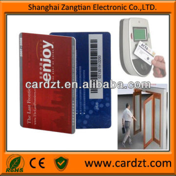 barcode key card tag