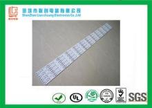 1.6mm Aluminium base pcb white solder mask black legend Lea
