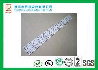 1.6mm Aluminium base pcb white solder mask black legend Lea
