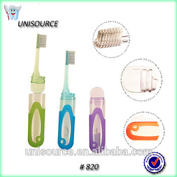 Fit well travel toothbrush