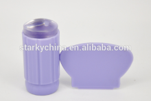 wholesale nail art toos clear jelly soft silicone nail stamper scraper